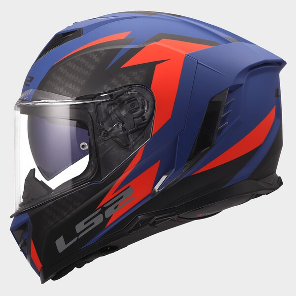 LS2 FF818 STORM III DYNAMO BLUE RED