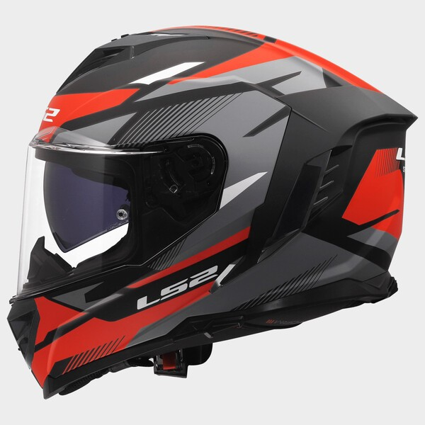 LS2 FF818 STORM III KOMAI BLACK RED
