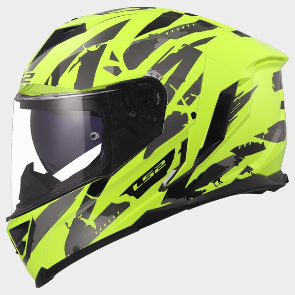 LS2 FF818 STORM III KAOS H-V YELLOW