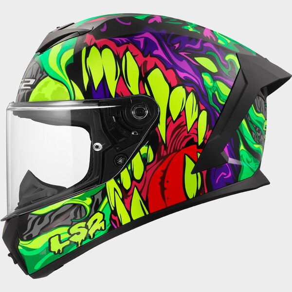 LS2 FF820 RAPID III LYCANT PURPLE GREEN