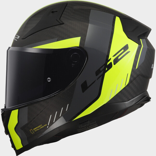 LS2 FF811 VECTOR II C GRID MATT H-V YELLOW-06