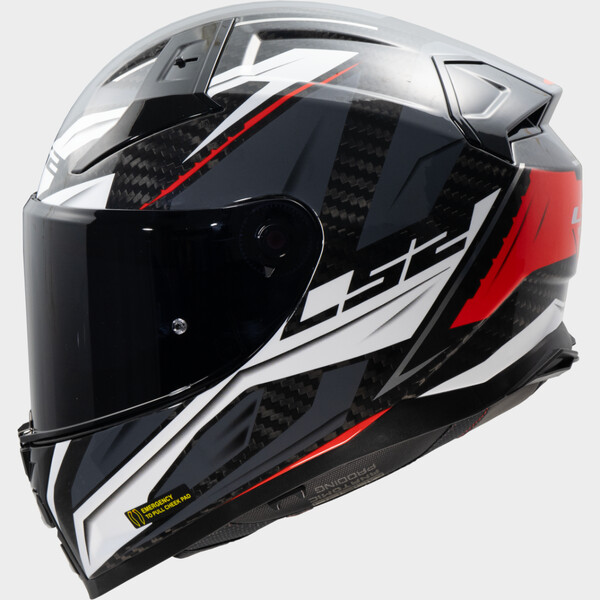 LS2 FF811 VECTOR II C SAVAGE WHITE RED GREY-06