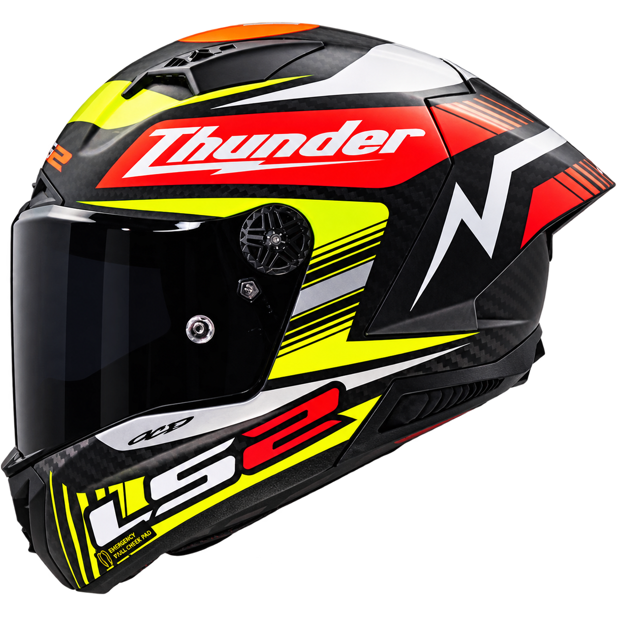 LS2 FF805 THUNDER GP AERO REPLICA BLACK-06