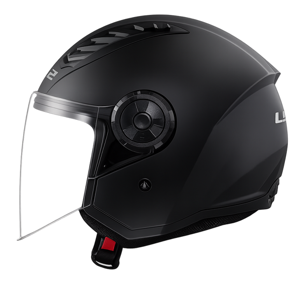 LS2 OF616 AIRFLOW II SOLID MATT BLACK
