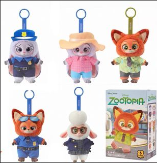 miniso blindbox zootopia