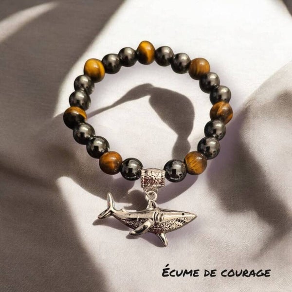 Bracelet " Écume de courage"