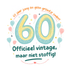 Patrick wordt 60 !