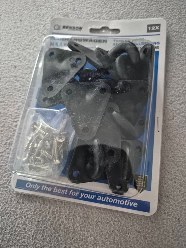 Aanhangwagen haken kunstof nieuw