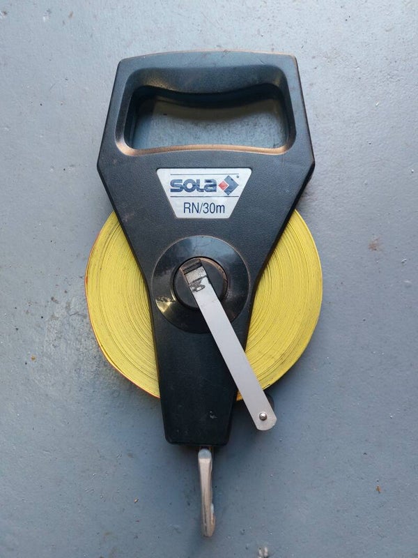 Landmeter rol meetlint sola 30 meter