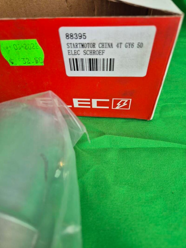 Startmotor China 4T Gy6 50 Electric schroef