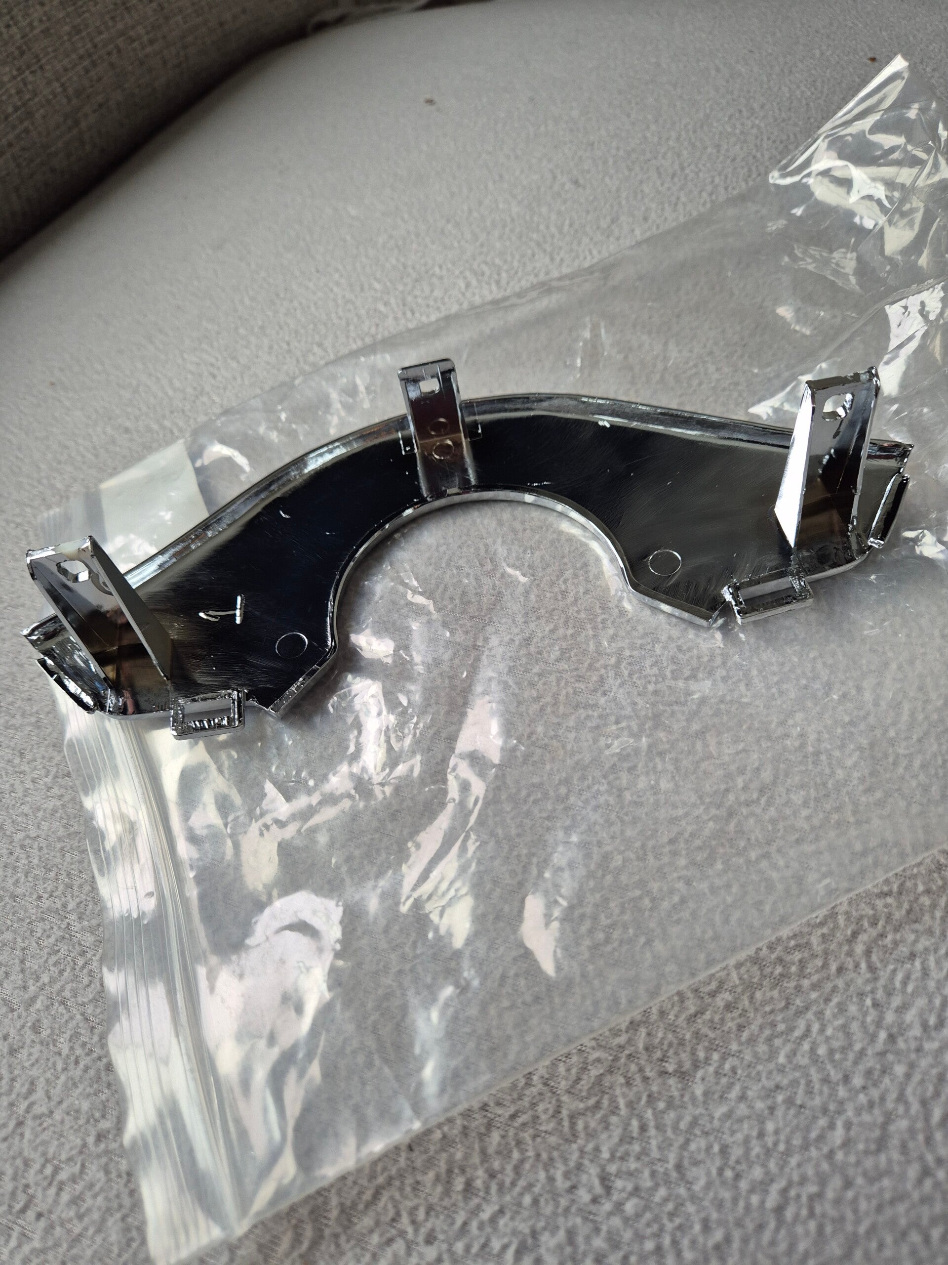 Afdekplaat A voorscherm grand retro