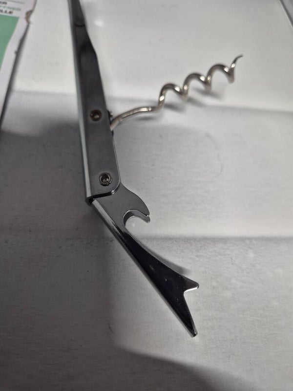 2 in 1 flesopener en kurkentrekker