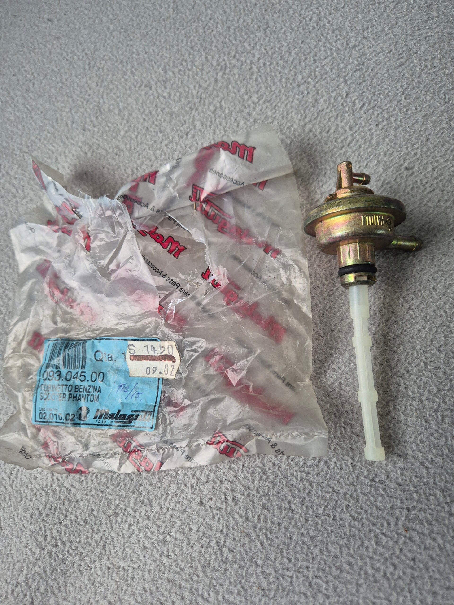 Benzine kraan Mallaguty Phantom