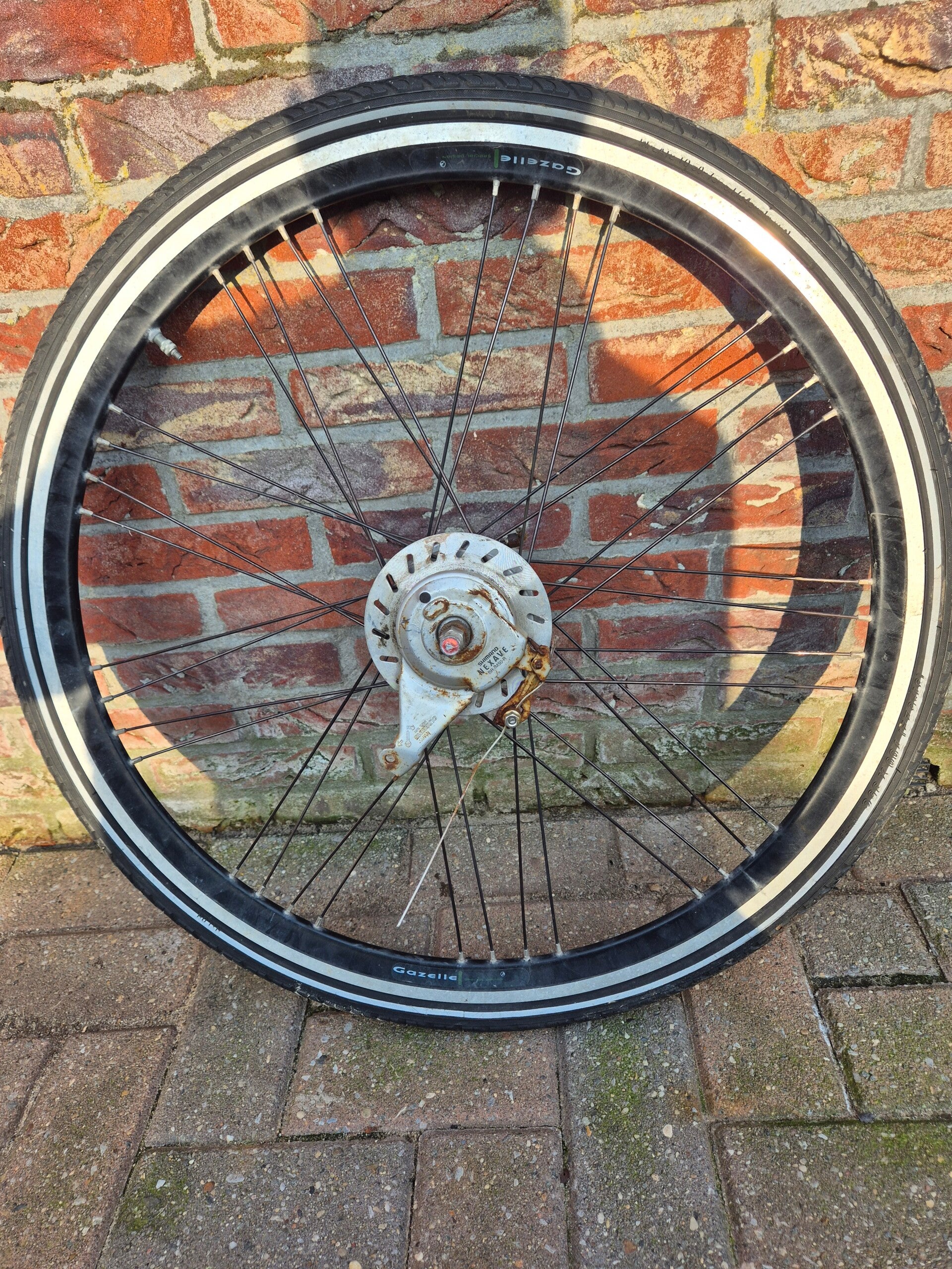 Achterwiel 7 versnellingen shimano