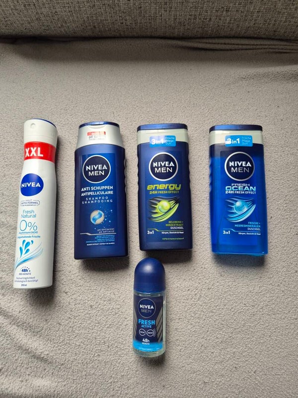 Nivea producten 5 stuks