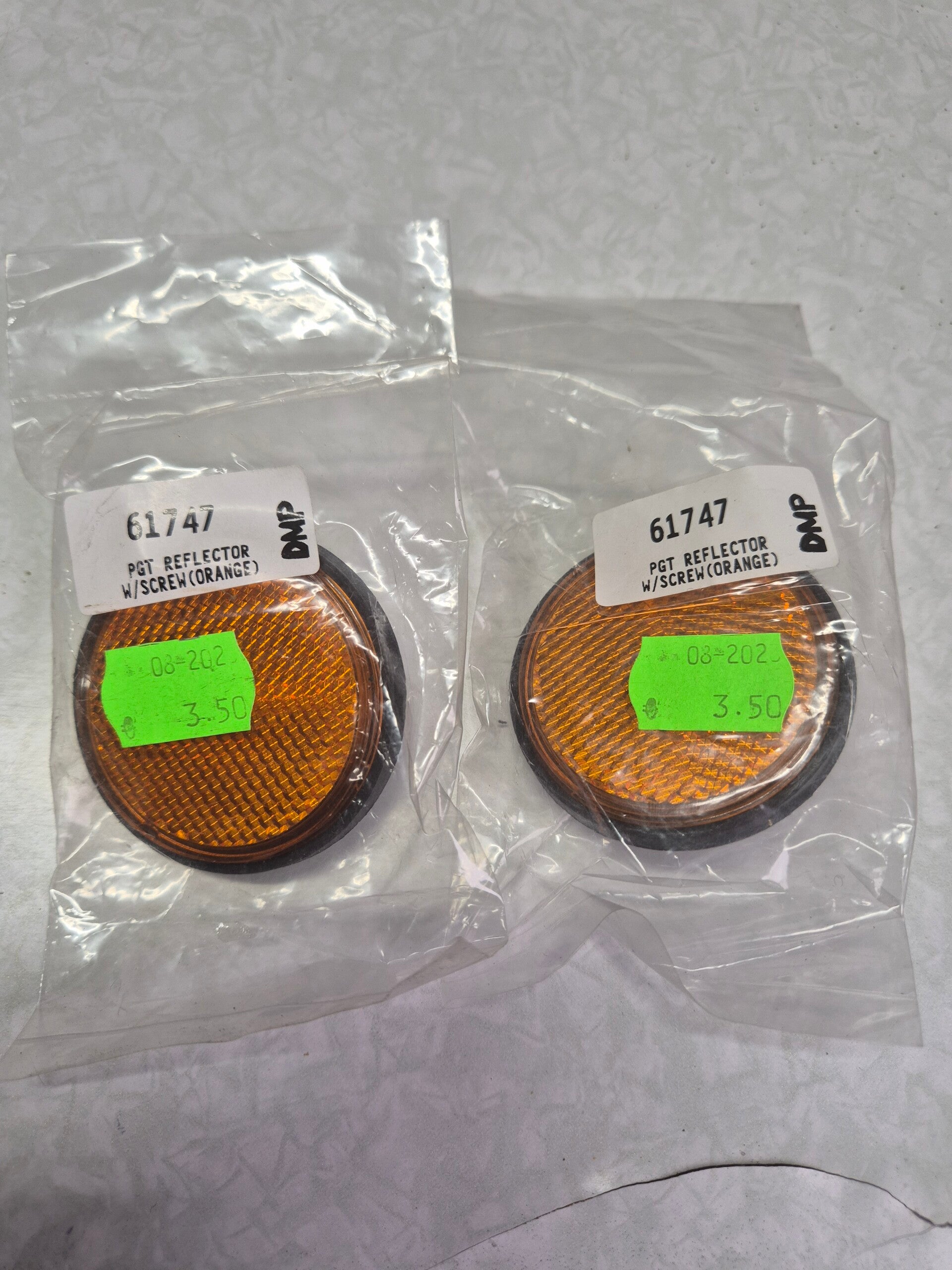 2 reflectors oranje