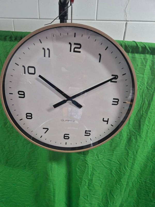 Wandklok quarts doorsnee 50 cm