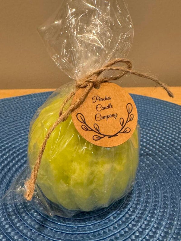 3.5” Pumpkin Ball Candle