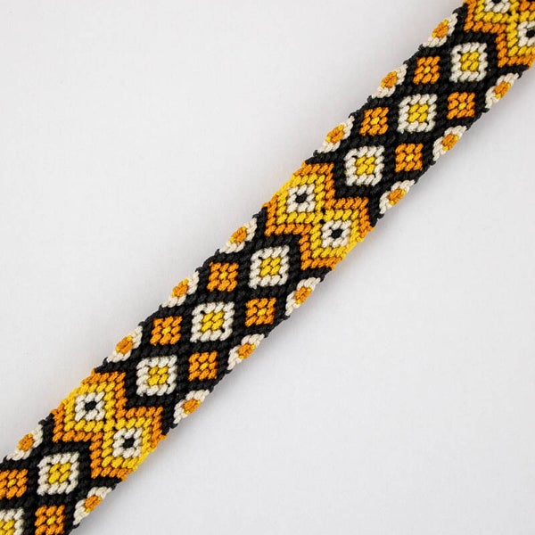 Halsband patroon Honeycomb