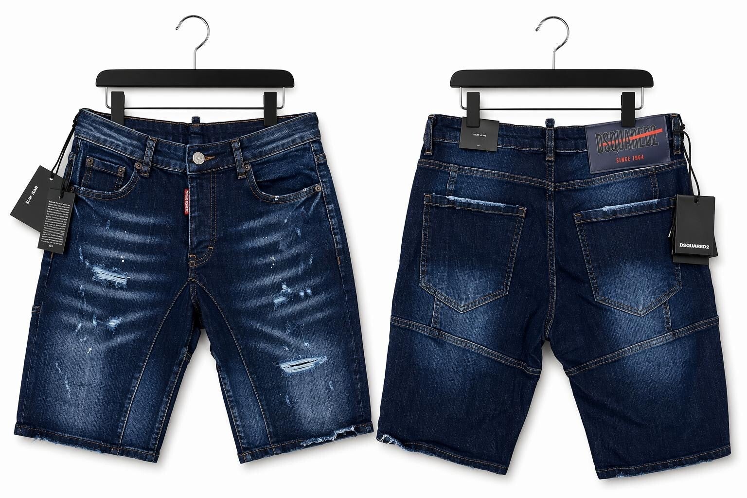 Mannen korte jeans broeken Dsquared 2