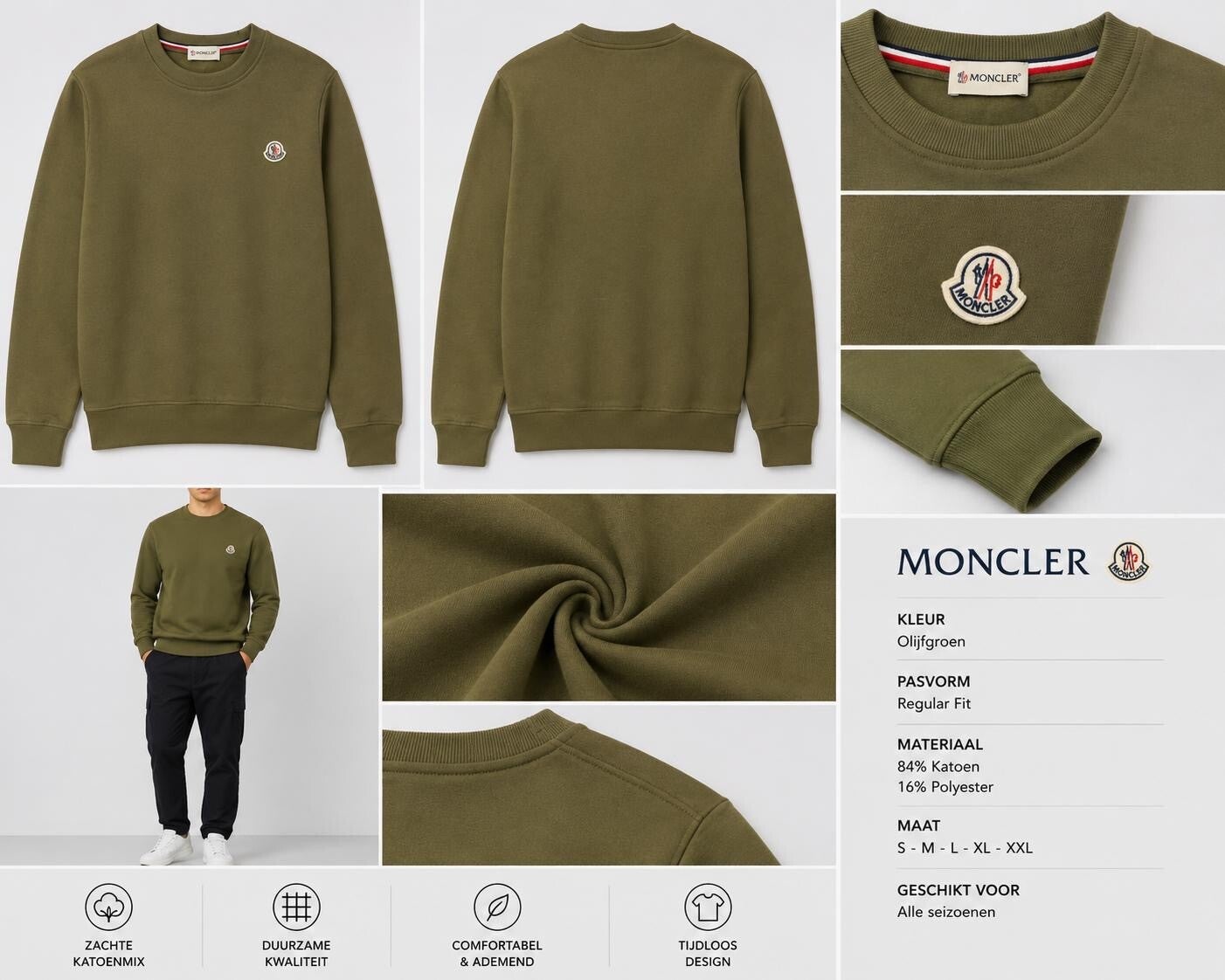 Mannen Truien Moncler