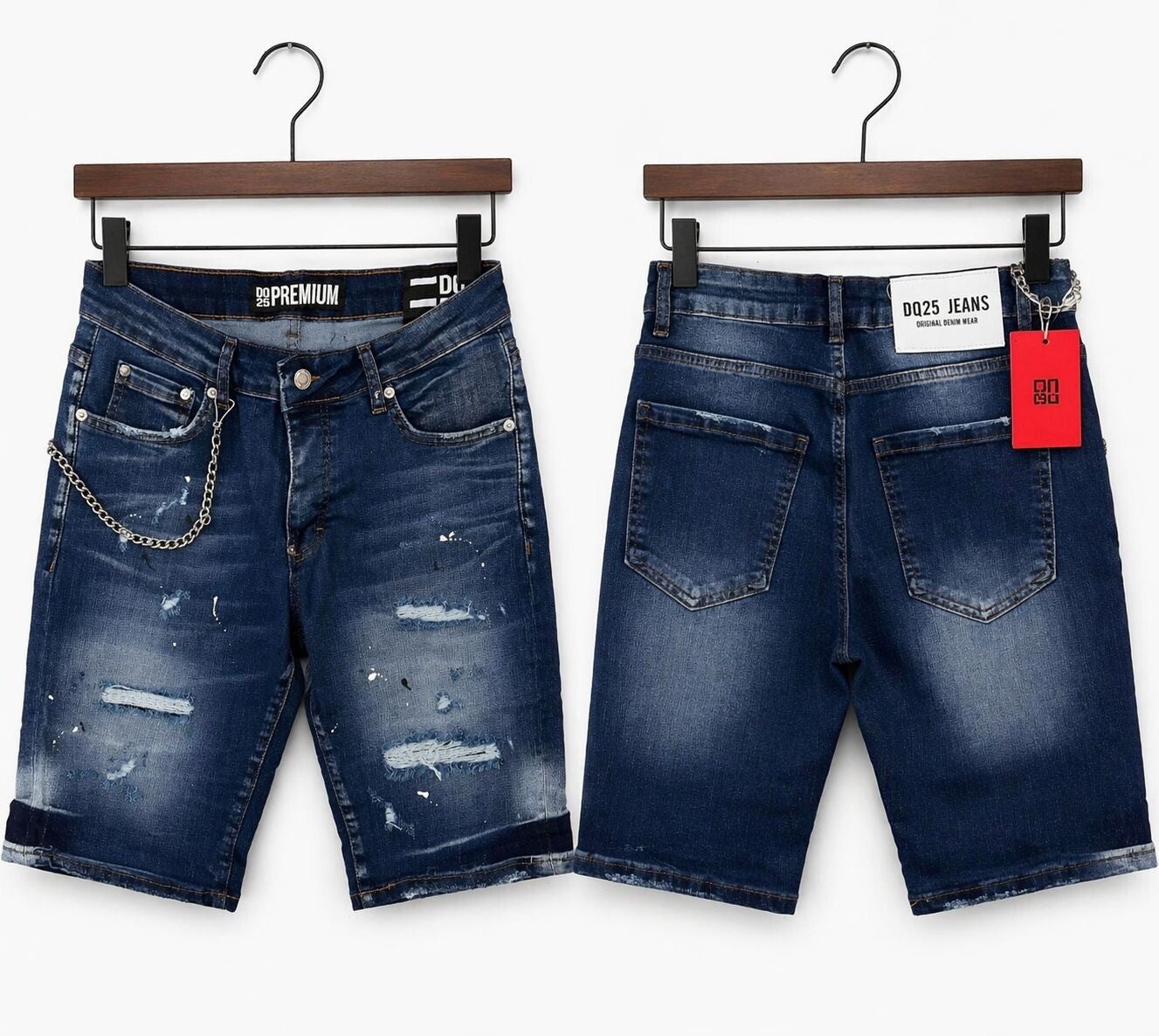 Mannen korte jeans broeken Dsquared 2