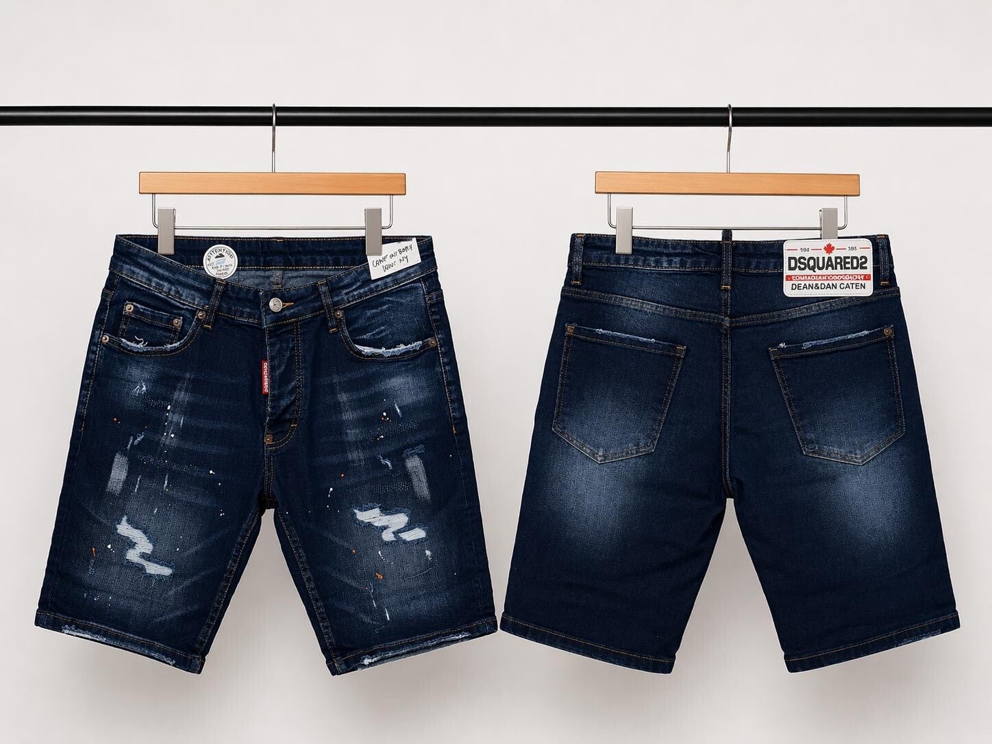 Mannen korte jeans broeken Dsquared 2