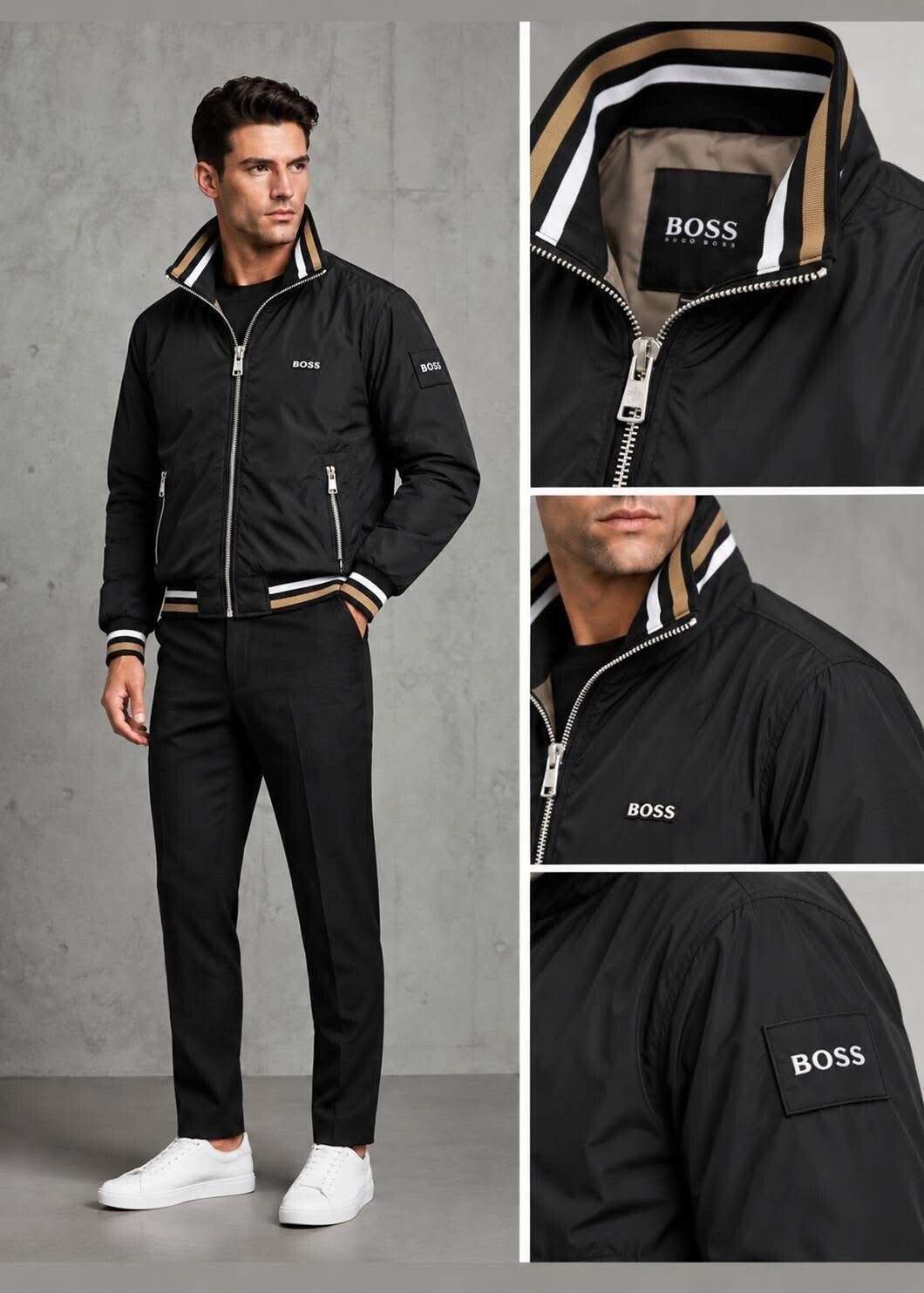 Mannen  Seizoen Jassen Hugo Boss