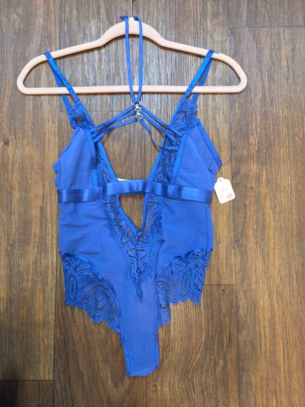 Lace Blue Teddy