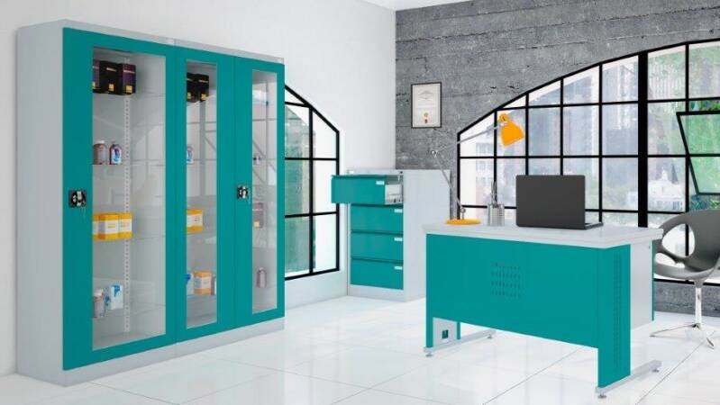 Arztschränke, Vitrinenschränke, Medizinschränke, Praxisschränke