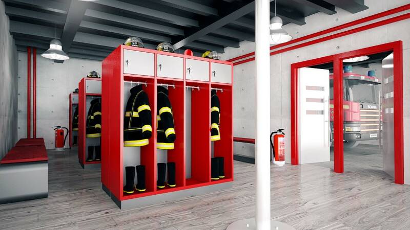 Feuerwehrschränke