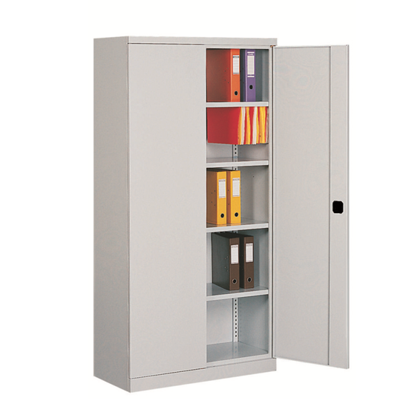 Büroschrank, Aktenschrank, Universalschrank mit 4 Fachböden, zweitüriger, 1200 mm breite schnell lieferbar