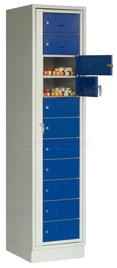 Wäscheverteilerschrank, Wäscheausgabeschrank mit 11 Fächern