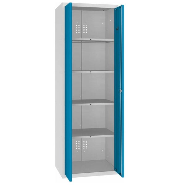 Universalschrank, Flügeltürenschrank mit 4 Fachböden, 600 mm breit
