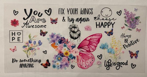 Fix Your Wings Affirmations