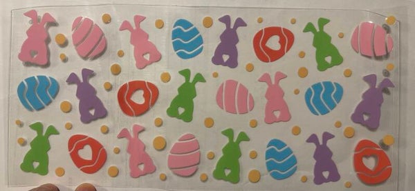 Bunny Eggs & Hearts