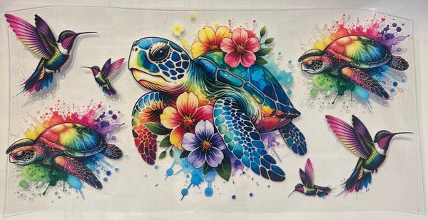 Hawaiian Graffiti Turtle
