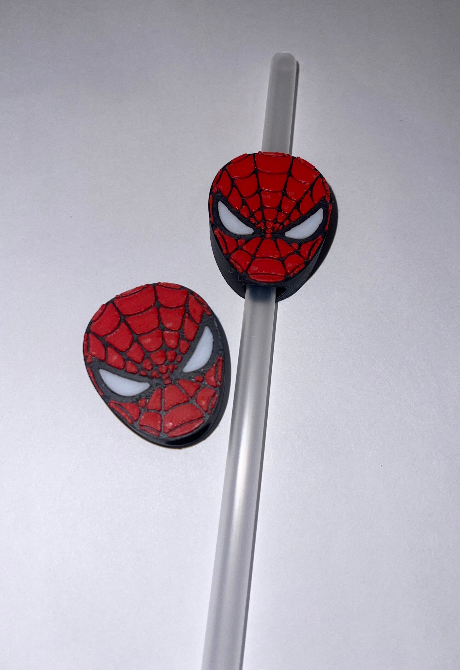 Spidey Straw Topper