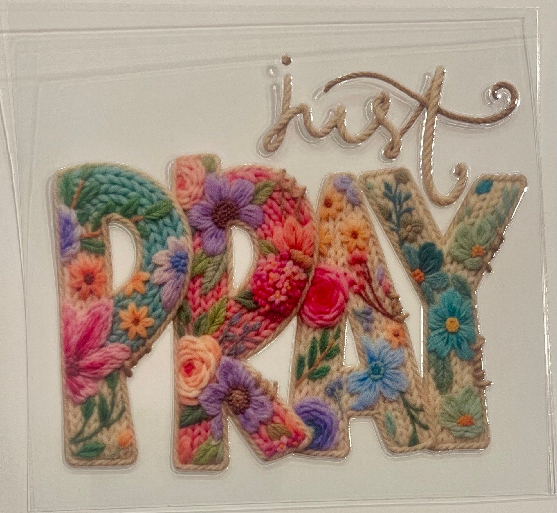 Just Pray Crochet