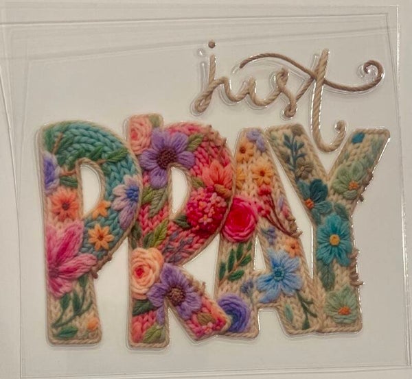 Just Pray Crochet