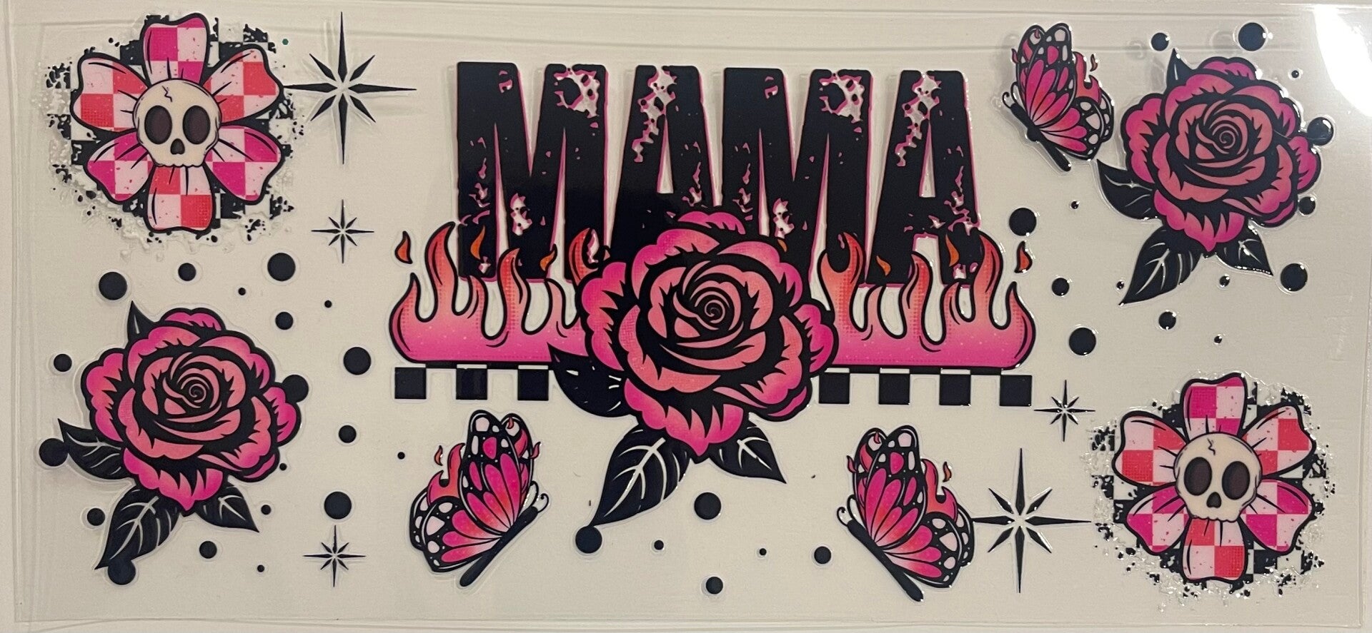Mama Of Roses & Flames