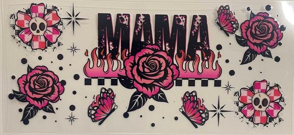 Mama Of Roses & Flames