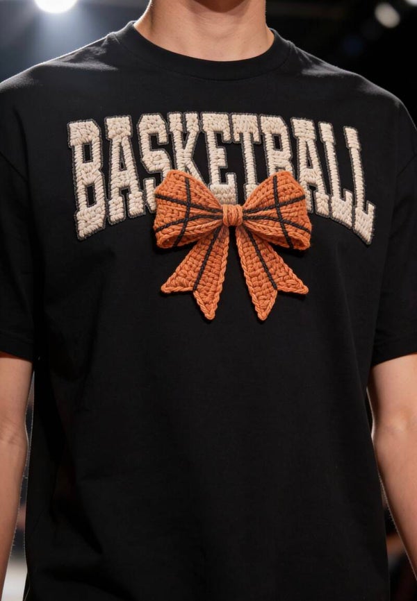 Basketball Bow Crochet