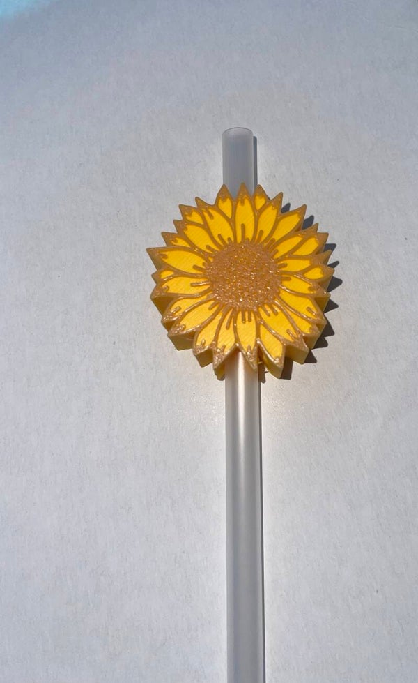 Sunflower Straw Topper