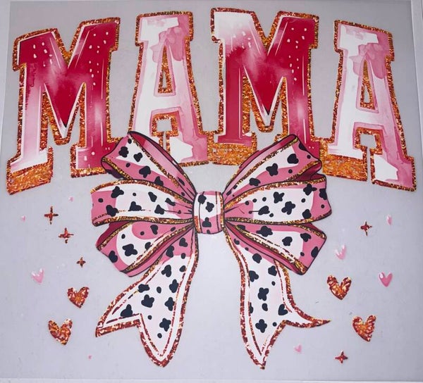 2 Colored Mama Bow