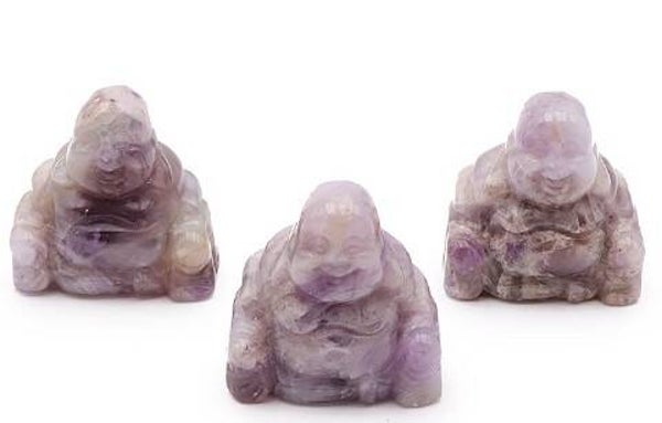 Bouddha 40 mm Améthyste