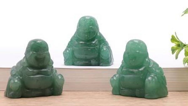 Bouddha 40 mm Aventurine verte