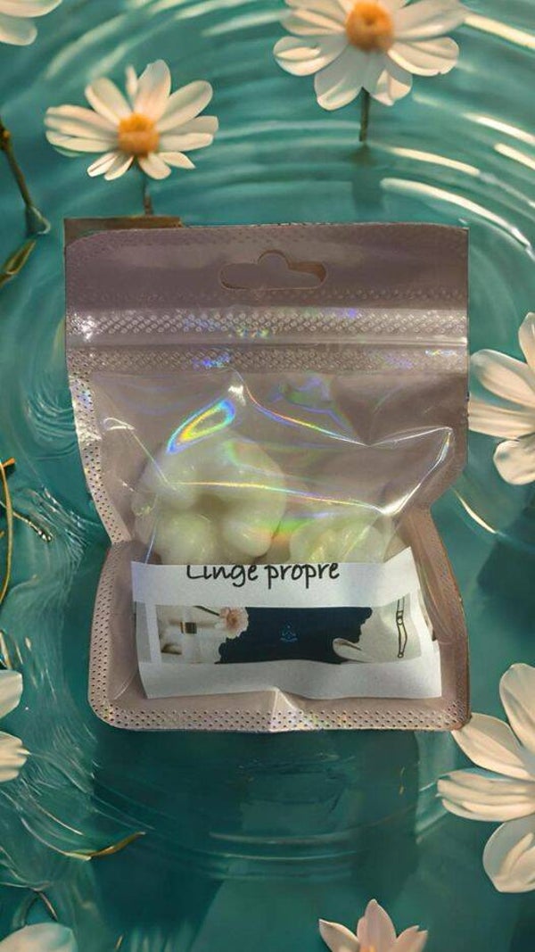 Sachet de fondants parfumées senteur : linge propre
