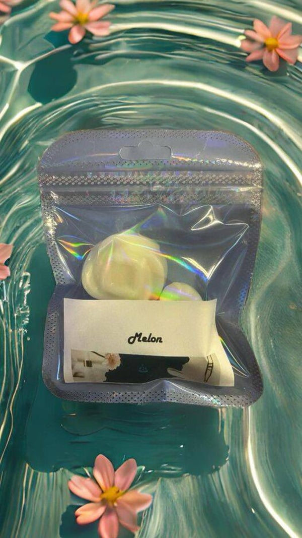 Sachet de fondants parfumées senteur : melon