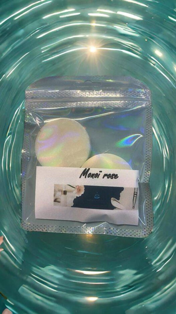 Sachet de fondants parfumées senteur : Monoï rosé
